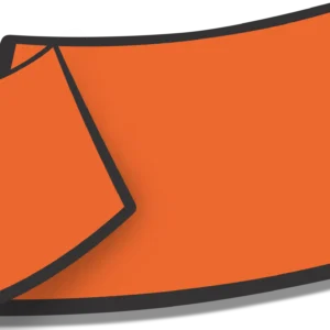 Warntafel (Neutraltafel) nicht klappbar mit Magnetfolie auf Rückseite