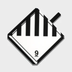 Labelhalter mit seitlichem Federschnappverschluss