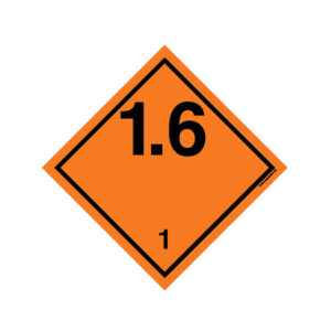 Klasse 1, Unterklasse 1.6, Explosionsgefährlich