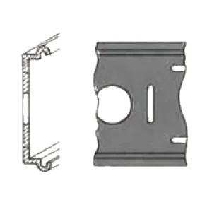 Querschnitt Schilderhalter Meterware 50 mm