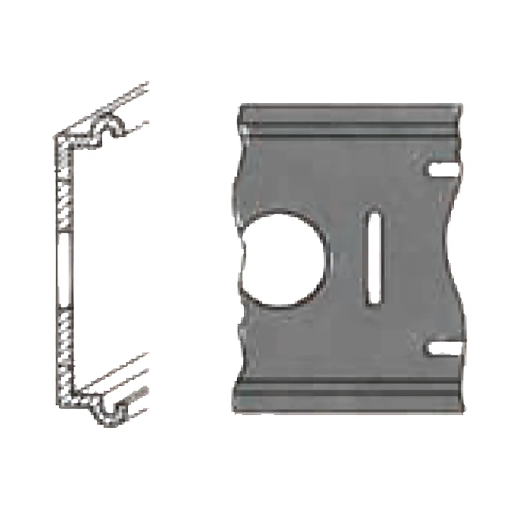 Querschnitt Schilderhalter Meterware 50 mm Querschnitt Schilderhalter Meterware 50 mm