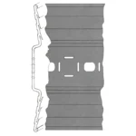 Querschnitt Schilderhalter Meterware 200 mm