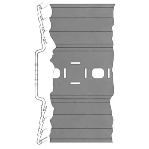 Querschnitt Schilderhalter Meterware 200 mm