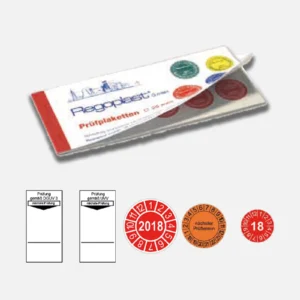 Prüfplaketten für die Elektrotechnik